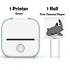 Inkless Portable Pocket Printer | Mini Bluetooth Thermal Printer